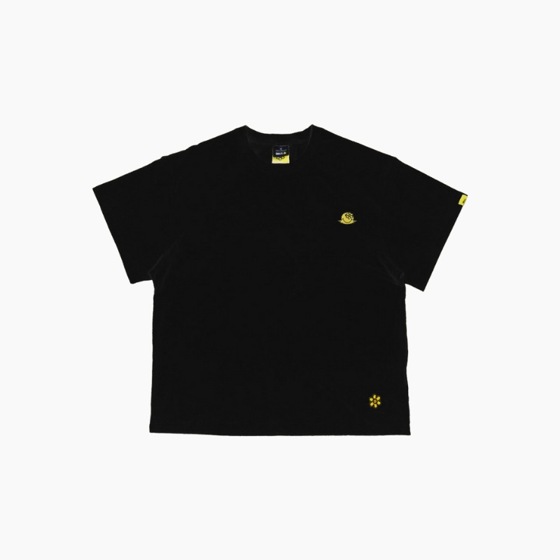 SMILEYWORLD MILKSHAKE TSHIRT | BLACK