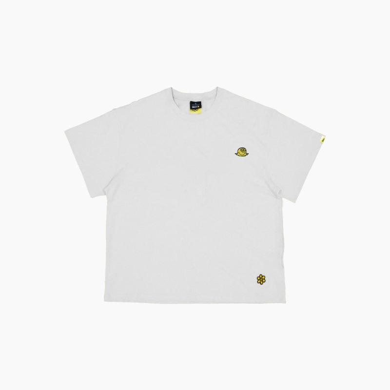 SMILEYWORLD MILKSHAKE TSHIRT | WHITE