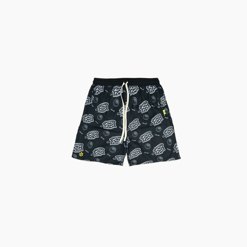 SMILEYWORLD PARADISE SHORTS | BLACK