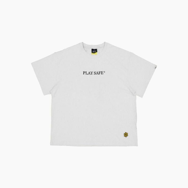 SMILEYWORLD PLAY SAFE TSHIRT | WHITE