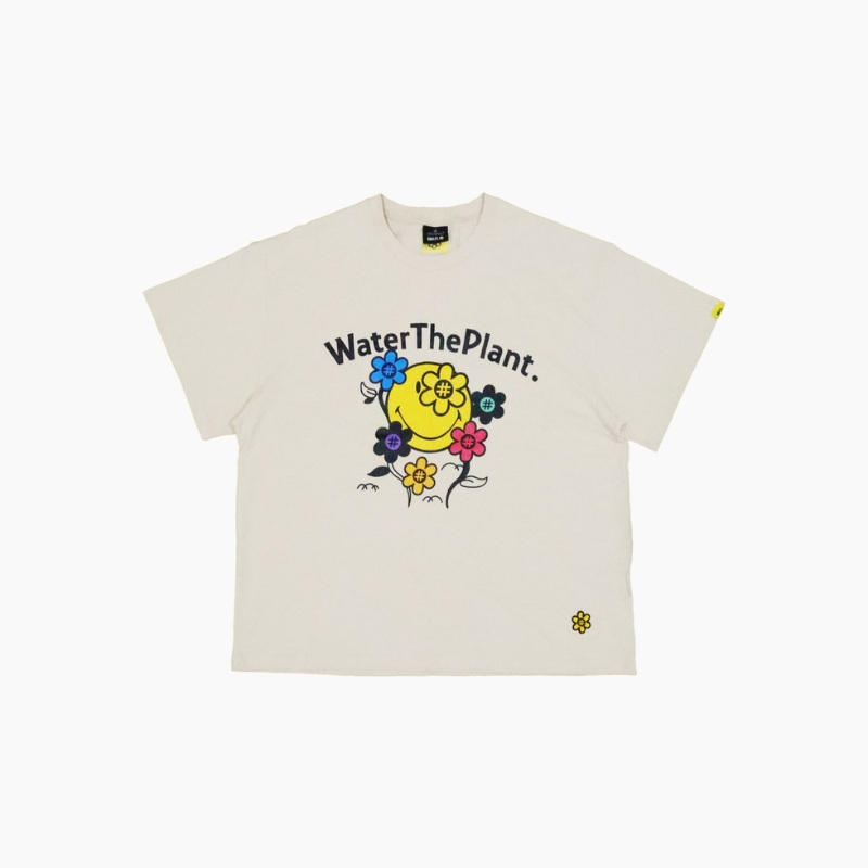 SMILEYWORLD TOGETHER TSHIRT | CREAM