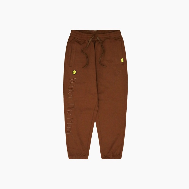 SMILEYWORLDCOPYRIGHT SWEATPANTS | BROWN