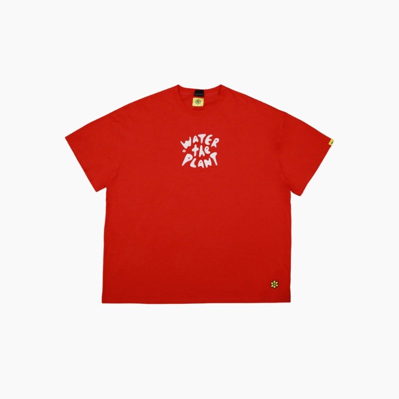 SMILEYWORLDLOGO TEE | RED|S|M|L|XL