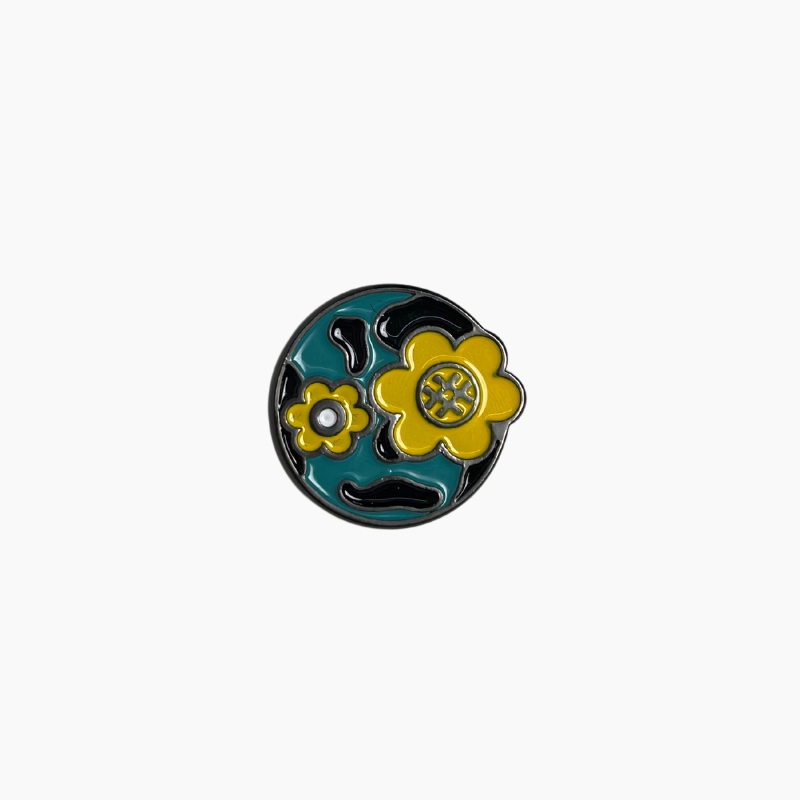 WTP YELLOW FLOWERPIN