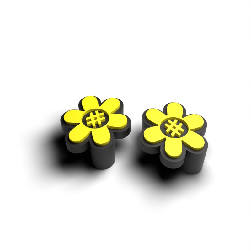 WTPuff Charm | Yellow