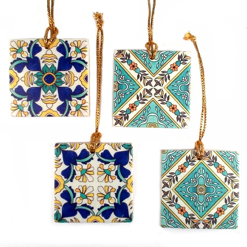 El Retiro Marble Ornaments|Blue Tile 1|Blue Tile 2|Green Tile 1|Green Tile 2