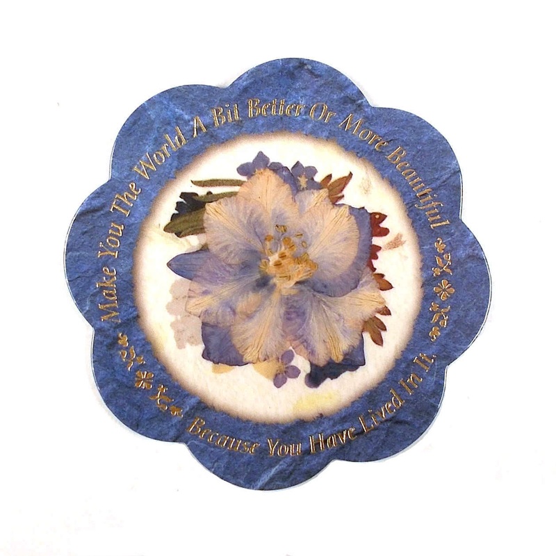 Magnets With Real Pressed Flowers