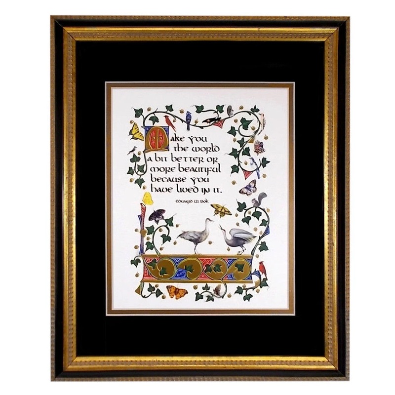 Make You The World Framed Print