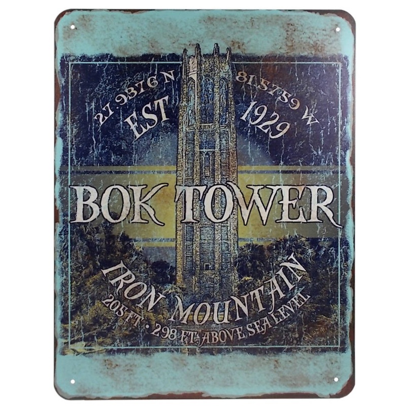 Metal Art Sign – Bok Tower Facts