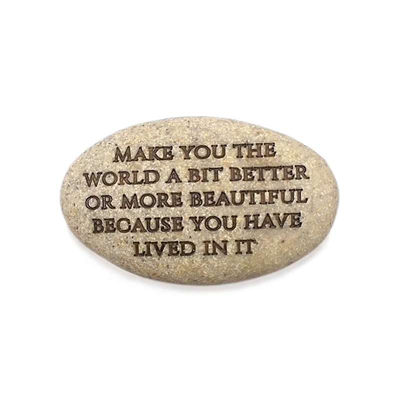 Pocket Stone – Edward Bok Quote