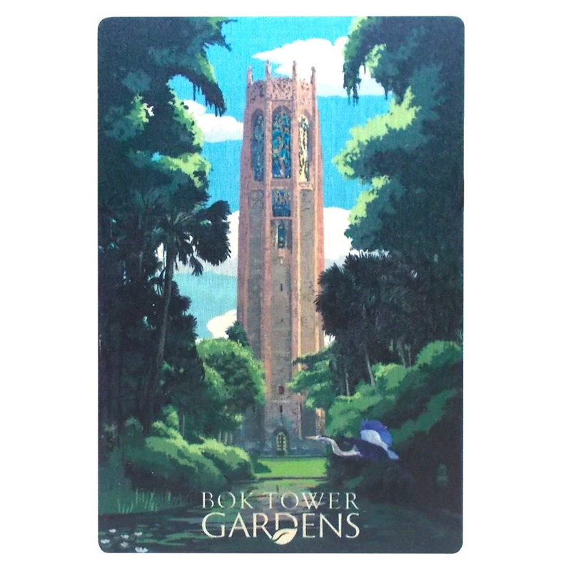 Wooden Postcard – Bok Tower Gardens