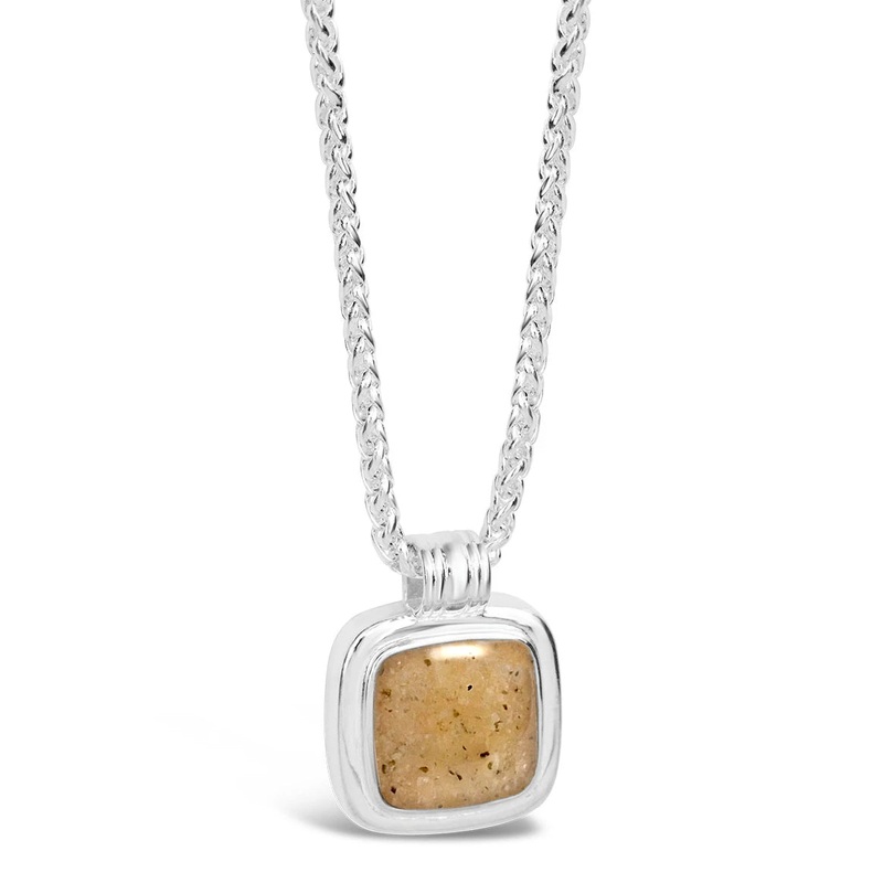 Cushion Cut Nautical Necklace
