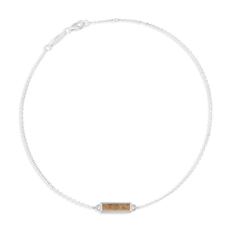 Delicate Dune Bar Anklet