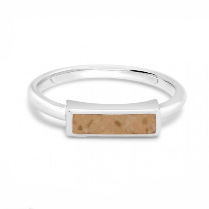 Delicate Dune Bar Ring|7|8