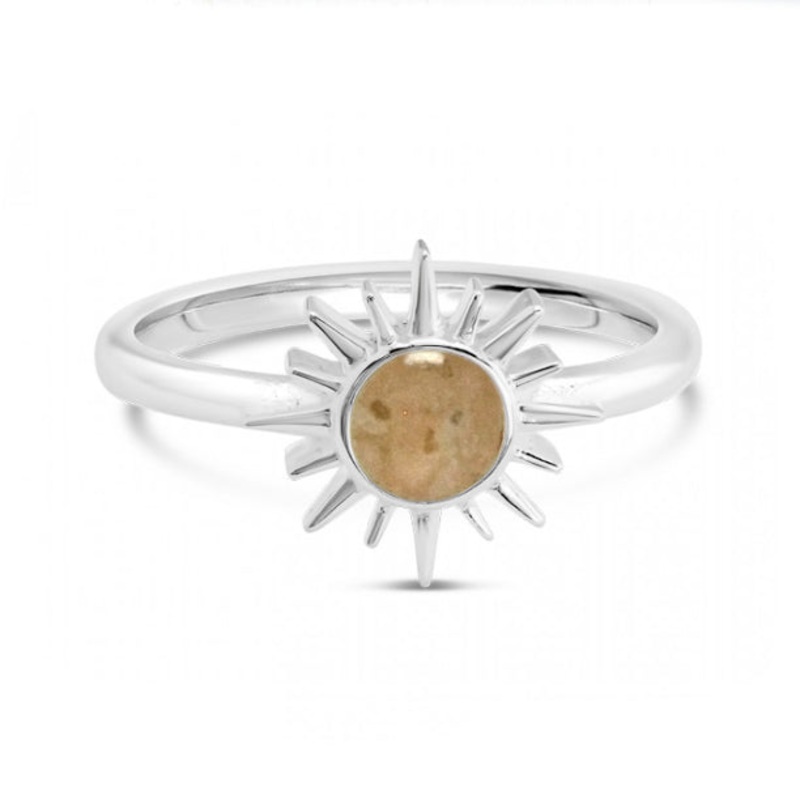 Delicate Sunburst Ring|7|8