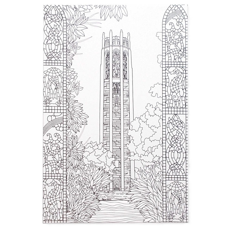 Doodle Postcard – Singing Tower