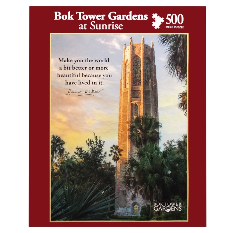 Jigsaw Puzzle – 500 Piece Bok Tower Gardens at Sunrise