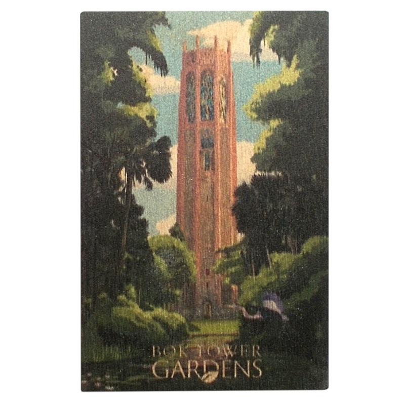 Magnet – Singing Tower on Wood