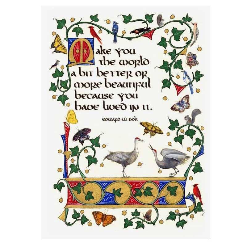 Make You the World Postcard