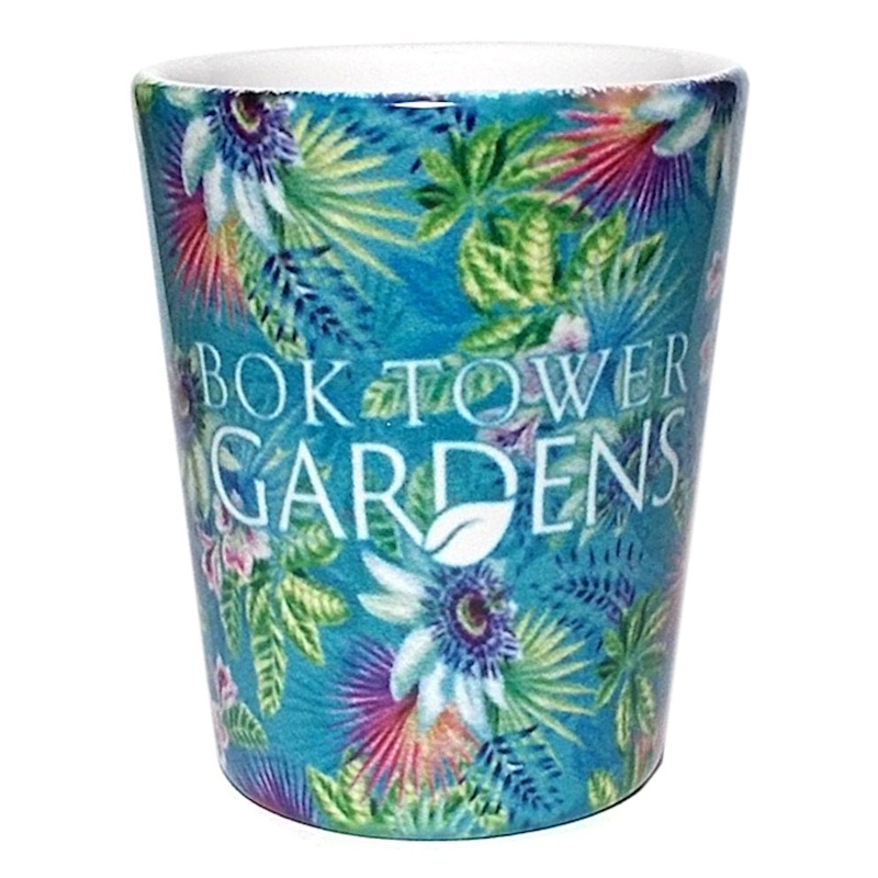 Shot Glass – Tropical Flowers