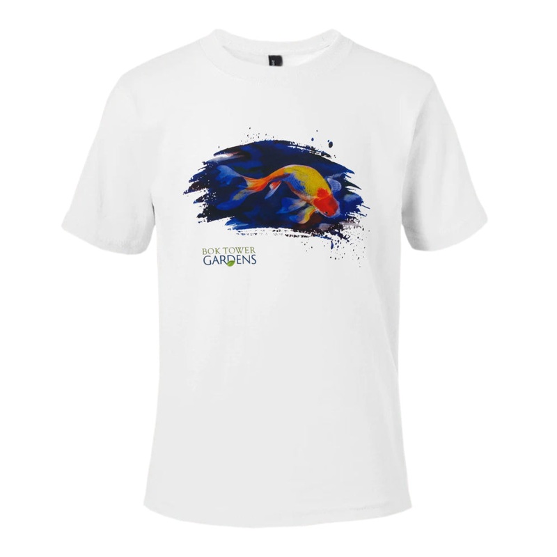 Youth Tee Shirt – Koi Fish|X-Small|Small|Medium|Large|X-Large