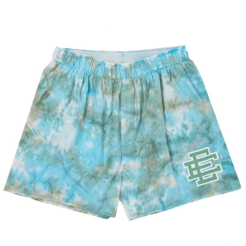 Eric Emanuel EE House Short Blue/Green Tie dye