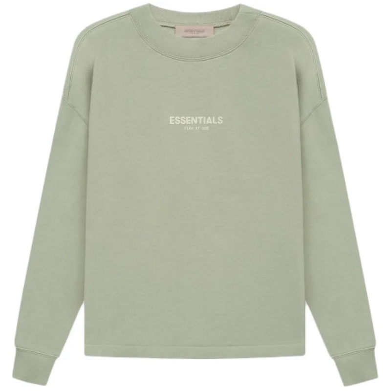 Fear of God Essentials Relaxed Crewneck Seafoam