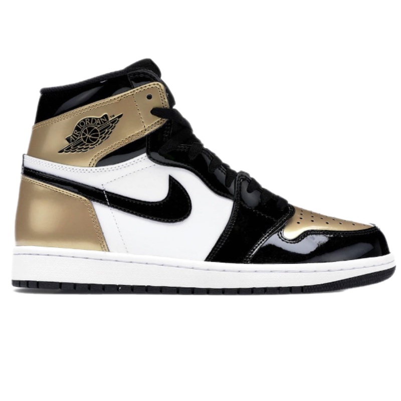 Jordan 1 Retro High NRG Patent Gold Toe
