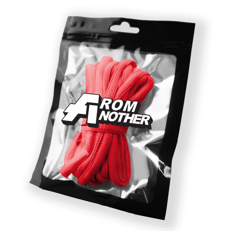 Laces By From Another (Round Style/ Bright Red)