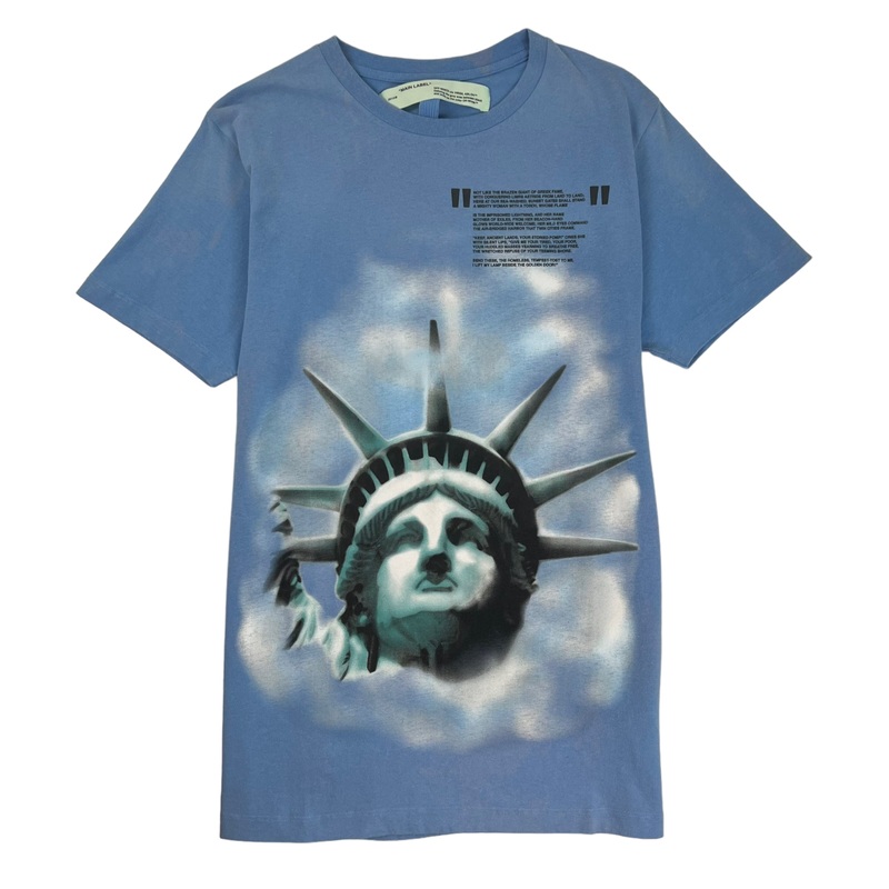 Off-White Liberty Tee Blue|S