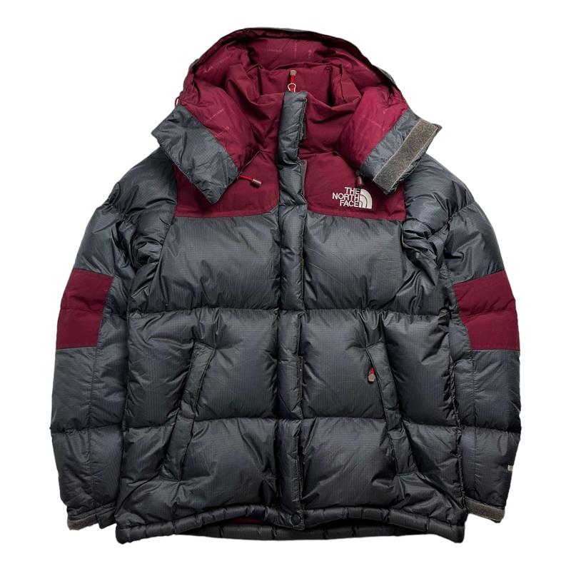 The North Face Hooded 700 Nuptse Slate Burgundy