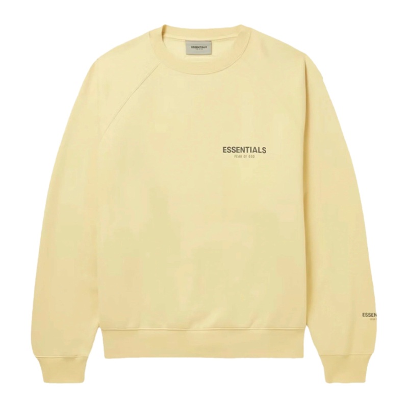 Fear Of God Essentials x Mr Porter Crewneck – Cream