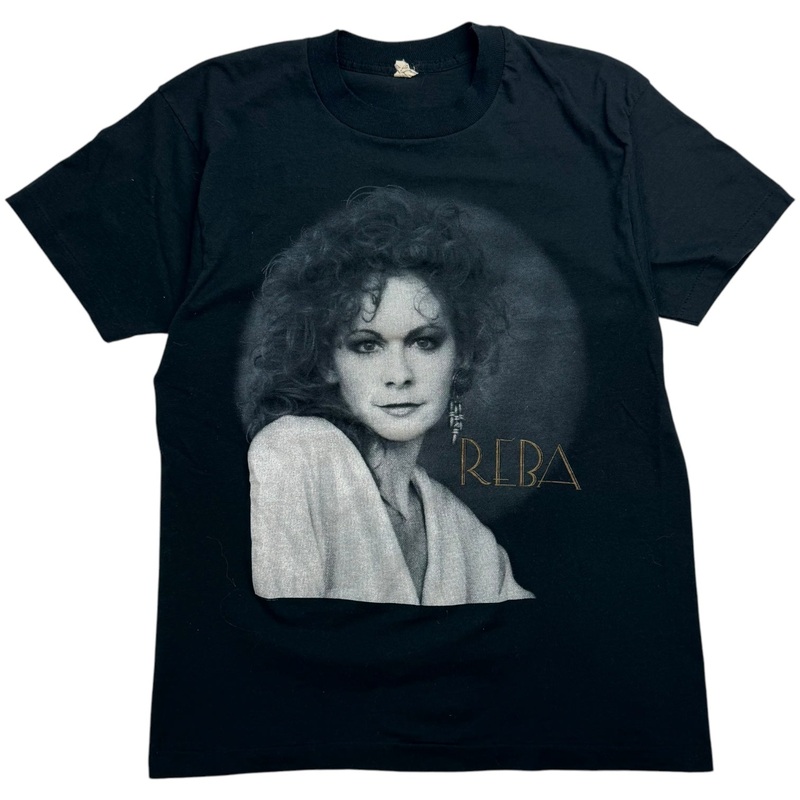 1990 Reba Rumour Has It Tour Tee Black