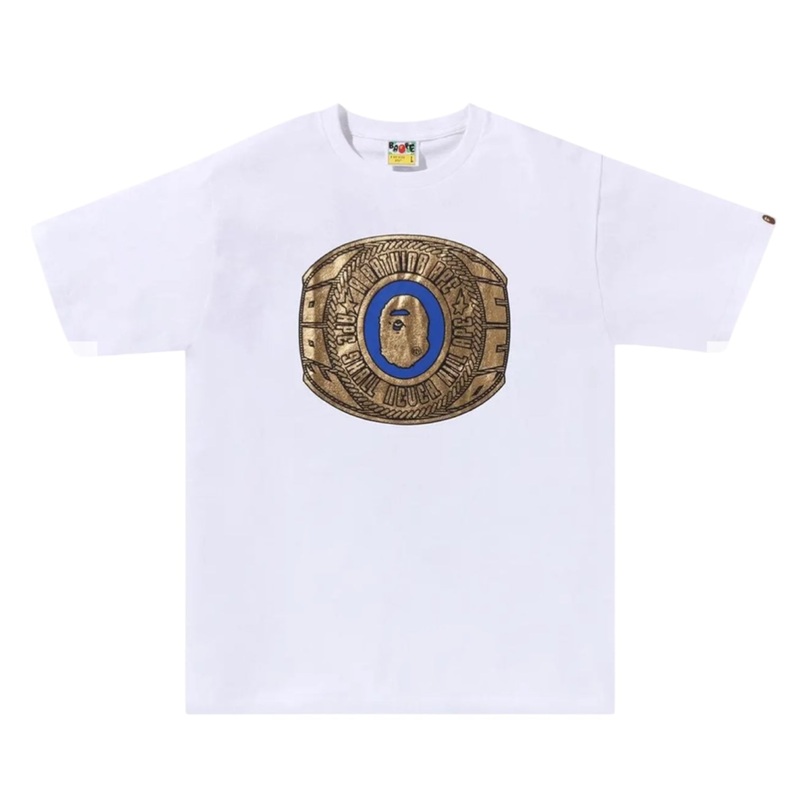 Bape Foil Ring Tee White|L|XL|XXL