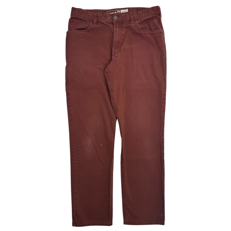 Carhartt Slack Bottoms Red|34