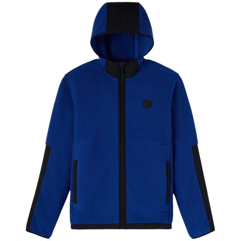 OVO Sherpa Fleece Hoodie Blue|L