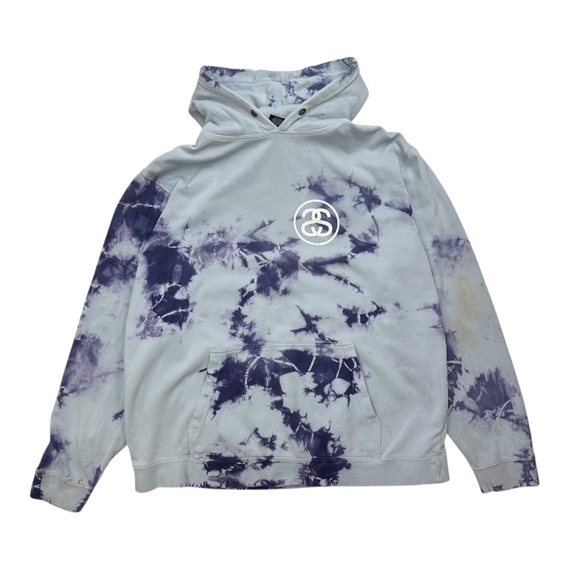 Stussy N4 Tie Dye Hoodie|XL