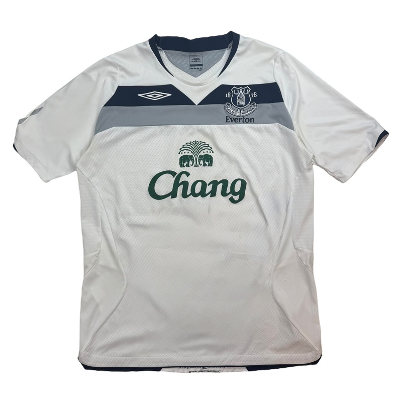 Vintage Umbro Everton Away Jersey White