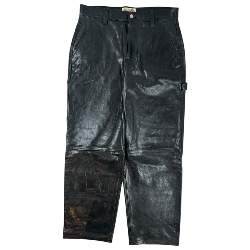 Stssy Carpenter Pant Leather Black