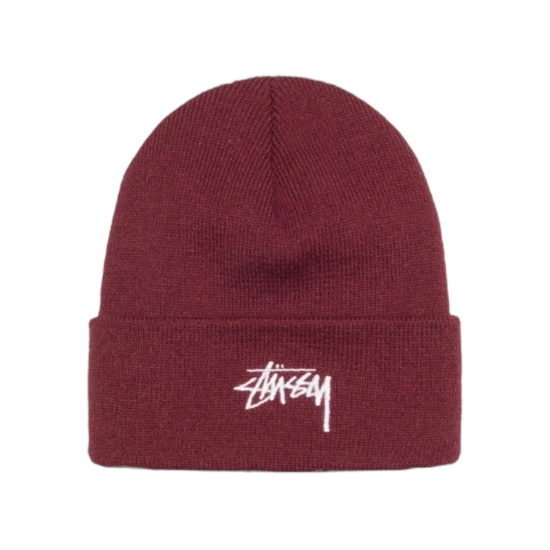 Stussy Stock Cuff Beanie Syrah