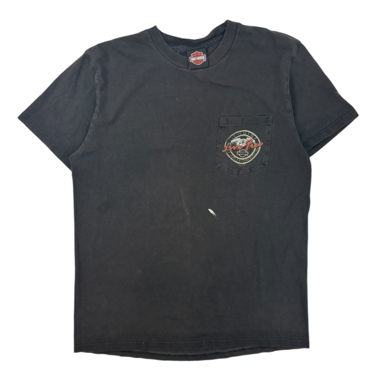 Vintage 2010 Harley Davidson Marysville Washington T-Shirt Black