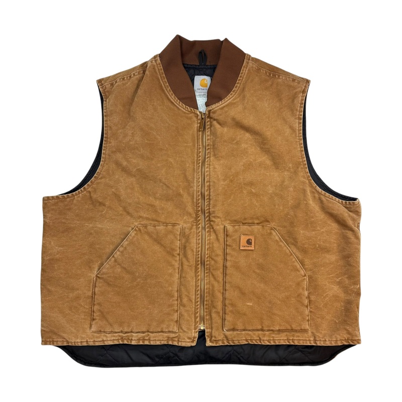 Vintage Carhartt Vest Brown|XXXL