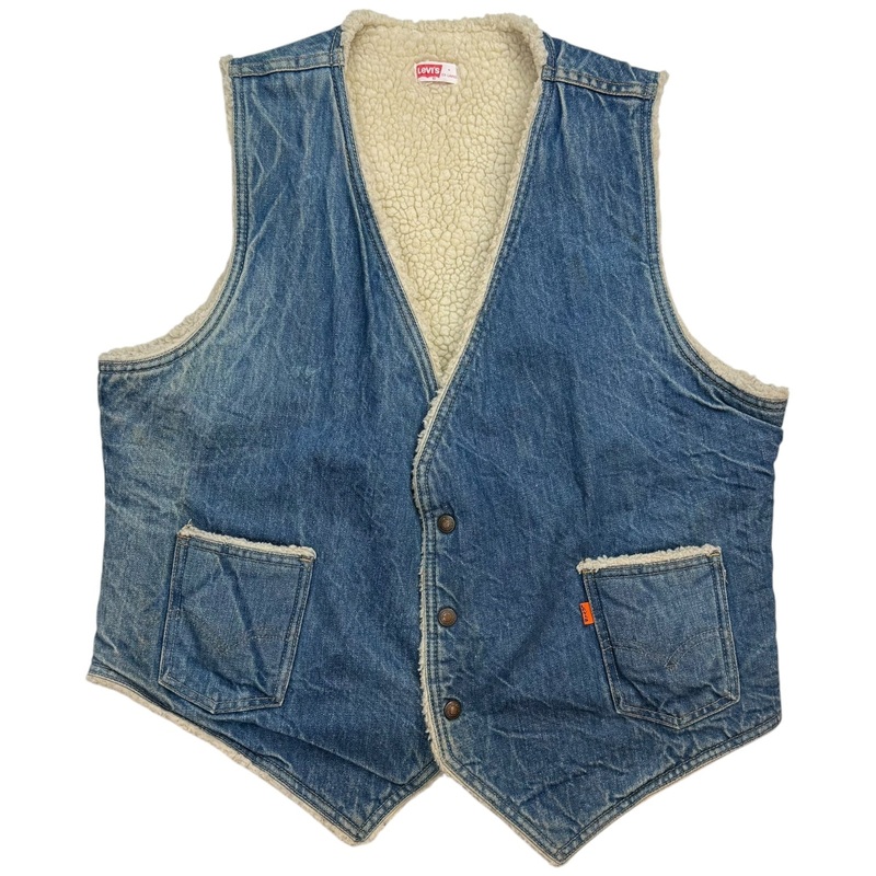 Vintage Levis Orange Tab Denim Vest