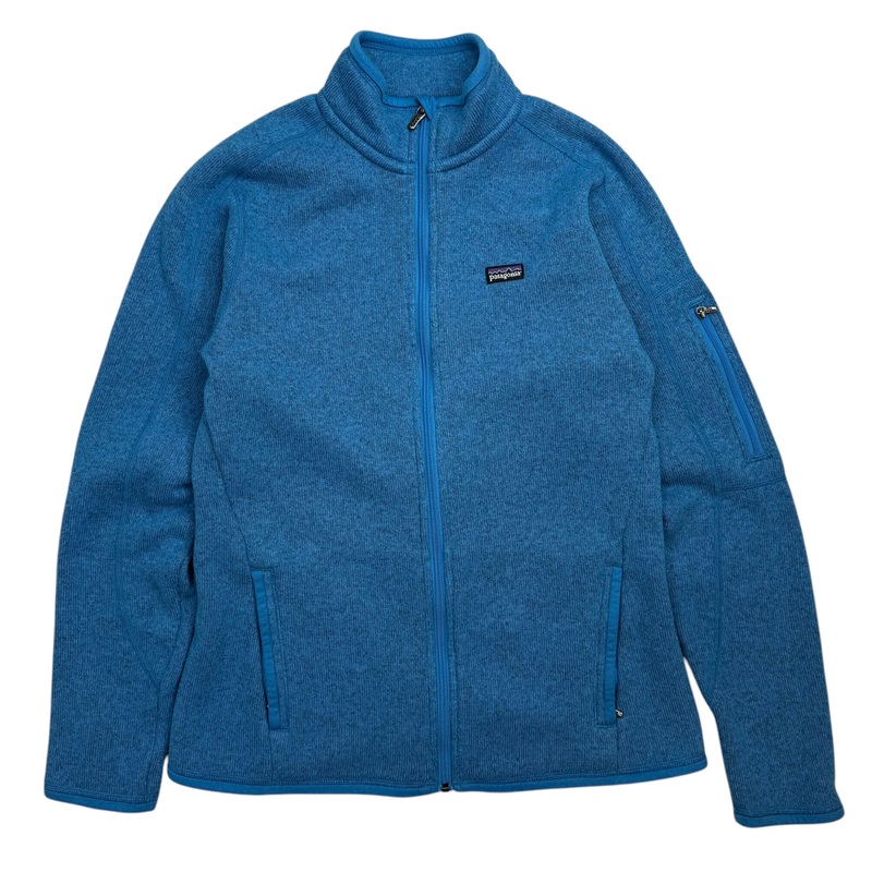 Vintage Womens Patagonia Fleece Zip Up Jacket Blue