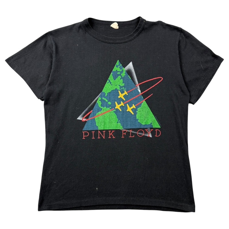 1987 Pink Floyd World Tour Tee Black