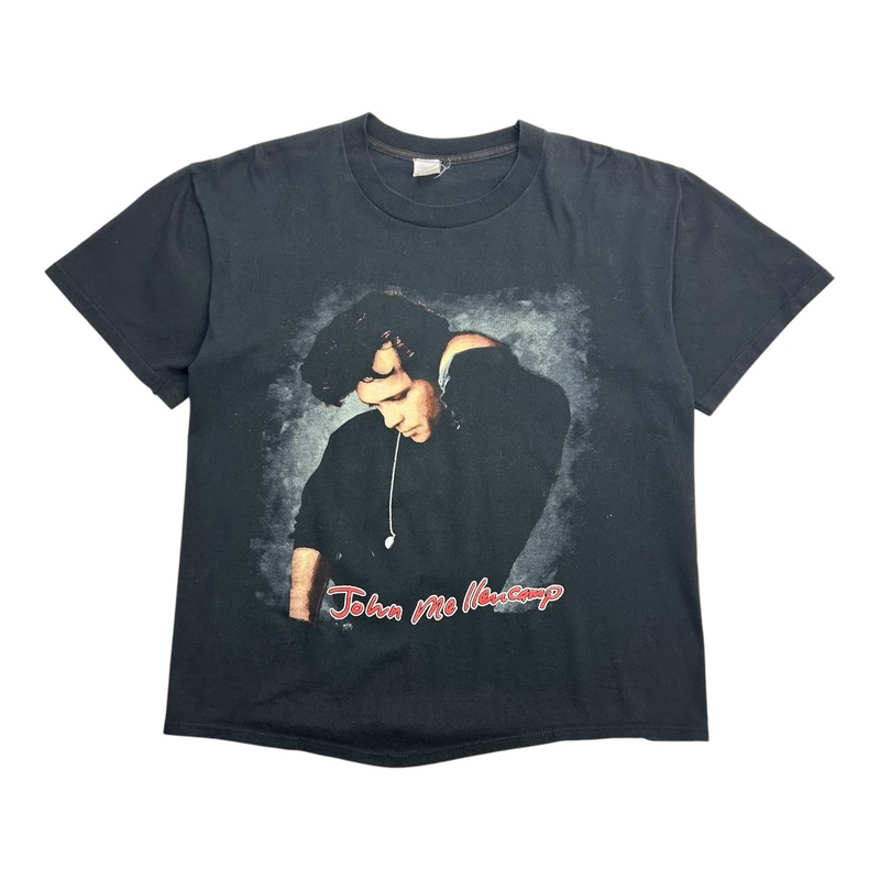 1992 John Cougar Mellencamp Tour Tee Black