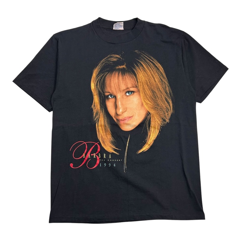 1994 Barbra Streisand Concert Tee Black