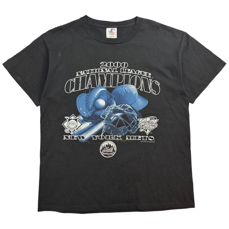 2000 New York Mets National League Champions Tee Black