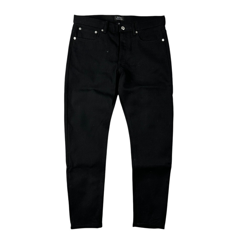 A.P.C Straight Leg Denim Black