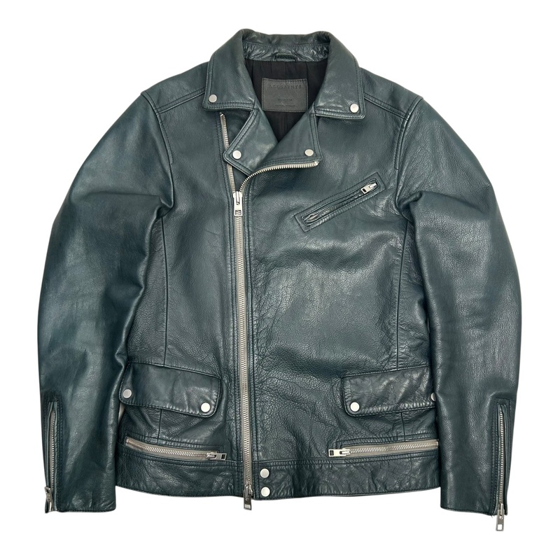 All Saints Biker Leather Jacket Black